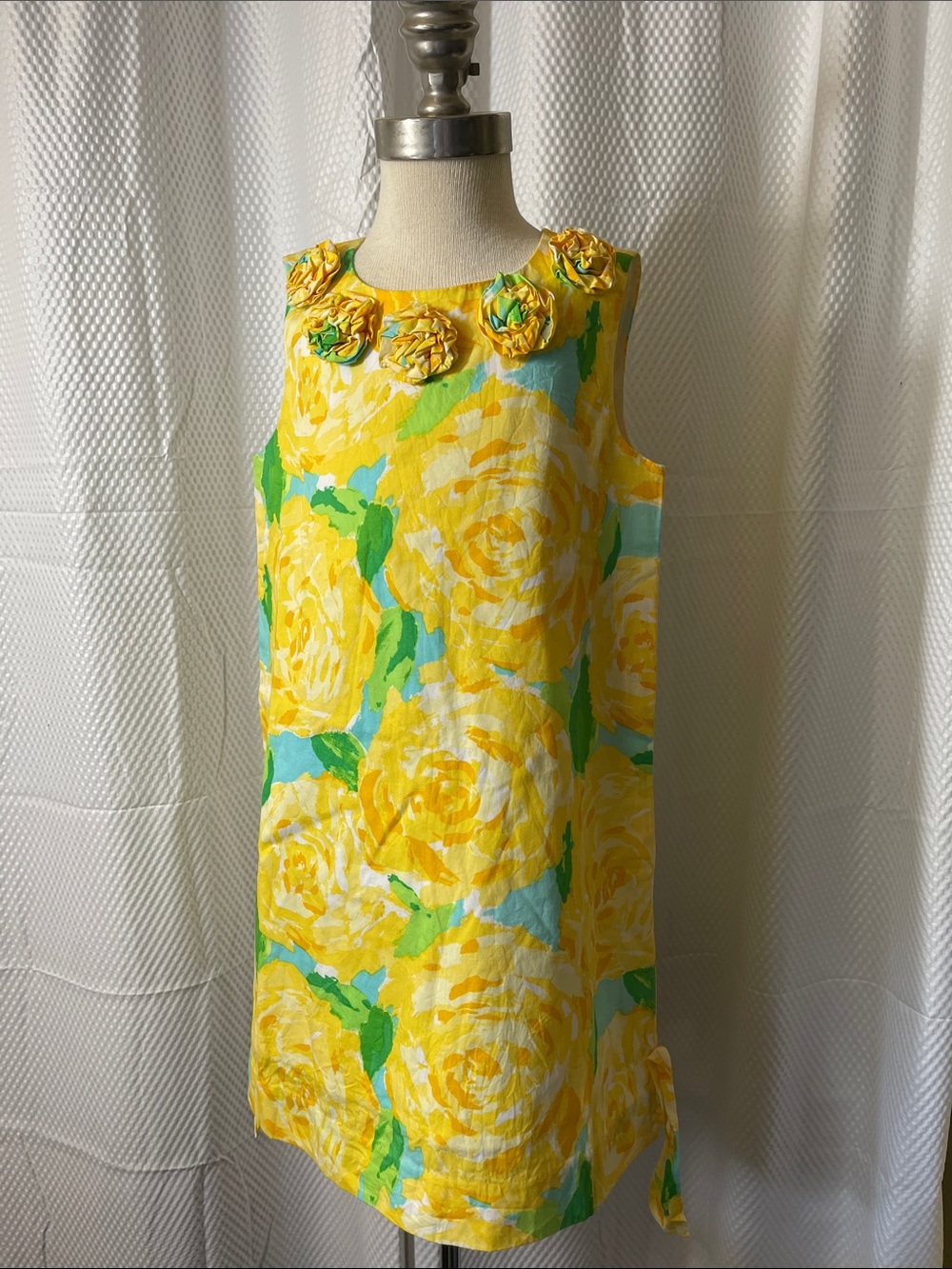 Lilly Pulitzer Mini Shift Dress First Impressions  Sunglow girls size 6